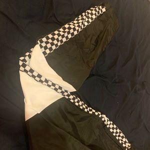 Checker black and white pants *on hold*